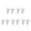 10Pcs Durable White Plastic Replacement Spigot for Water Dispensers 5