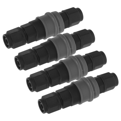 8Pcs Self-Locking Tube Fittings for Pneumatic Systems 2
