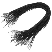 400Pcs Versatile Black Elastic String for DIY Hats Masks