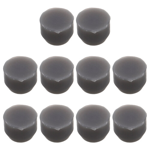 40Pcs Versatile Grey Silicone Shower Diverter Handle Decorative Cap