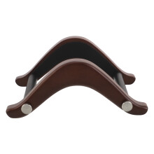 4Pcs Wood Guitar Stand Floor Portable Detachable Holder Brown Stable