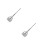 2Pcs Silver Tungsten Carbide Precision Sphere Magnetic Cnc Edm Probe 8