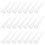 150Pcs Replacement White Plastic Glue Applicator Caps for Detailed Use 3