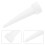 150Pcs Replacement White Plastic Glue Applicator Caps for Detailed Use 11