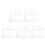 150Pcs Replacement White Plastic Glue Applicator Caps for Detailed Use 6