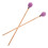 3Pairs Maple Wood Wool Drum Mallets Purple Practical Percussion Sticks 2