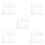 150Pcs Replacement White Plastic Glue Applicator Caps for Detailed Use 9