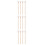 12Pcs Red Handle White Felt Drum Mallets for Symphony and School Bands 6
