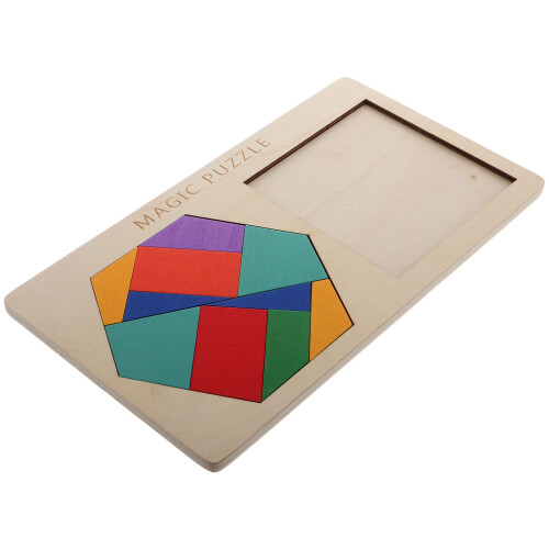 2Sets Multi Wooden Brain Teasers for Kids Hand-Eye Coordination DIY 1