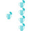 5Pcs Ergonomic Blue Sippy Cups for Elderly Non Spill Feeding Cups 11
