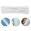 400Pcs Comfortable White Nonwoven Hat Shaper Inserts for Baseball Caps 11