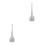 2Pcs Silver Tungsten Carbide Precision Sphere Magnetic Cnc Edm Probe 6
