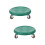 2Sets Versatile Home Fitness Discs for Abdominal Training in Green 8