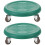 2Sets Versatile Home Fitness Discs for Abdominal Training in Green 6