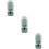 3Pcs Automatic Pet Waterer Green Hanging Feeder for Pets 9