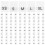 1500Pcs White Washable Garment Size Labels Small Polyester Size Tags 2