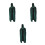 3Pcs Hooded Witch Lightweight Comfortable for Halloween Use 7