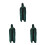 3Pcs Hooded Witch Lightweight Comfortable for Halloween Use 4
