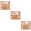 3Pcs Multi Color Paper Quilling Rolling Mold Durable Cork Template Kit 11