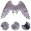 4Pcs Lightweight Wing Costume Props for Theme Party Use 10