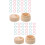 2Sets Chunky Carved Wooden Stitch Markers for Knitting Projects 8