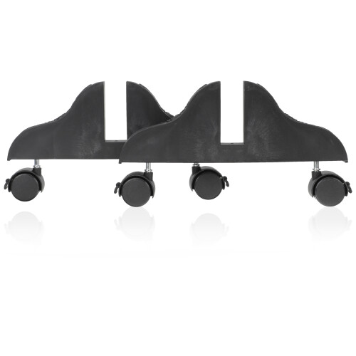 8Pcs Sturdy Plastic Screen Feet with Divider Clamp for Room Privacy 2