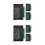 6Pcs Stepper Motors Driver Controller Black Plastic for Home Cnc Use 4