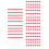 1000Pcs Red Flat Head Thumbtacks Iron Pins for Map and Poster Hanging 7