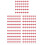 1000Pcs Red Flat Head Thumbtacks Iron Pins for Map and Poster Hanging 5