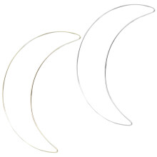 4Pcs Quality Metal Moon Wreath Rings for Handcraft Dreamcatchers