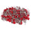 1000Pcs Red Flat Head Thumbtacks Iron Pins for Map and Poster Hanging 2