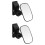 2Pcs Adjustable Baby Car Mirror Rear Facing Clip- Black 5