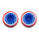 12Pcs American Flag Placemat Set Multi Color Inflatable Table Decor 7