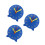 3Pcs Educational Kids Clocks Blue Plastic Time Teaching Learning Toys 5