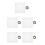 5Sets Geoboard Educational Puzzle Board for Kids 8