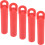 10Pcs Red Rubber Billiard Cue Wall Mounted Cue Storage 1