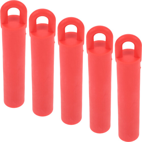 10Pcs Red Rubber Billiard Cue Wall Mounted Cue Storage