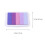 2Pcs Purple Gradient Color Ink Pad Stamps Fast-Drying 1