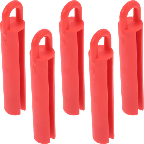 10Pcs Red Rubber Billiard Cue Wall Mounted Cue Storage 1