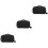 3Pcs Black Waterproof Oboe Organizer Bag for Motorcycle Use 5
