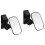 2Pcs Adjustable Baby Car Mirror Rear Facing Clip- Black 4