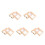 10Pcs DIY Wooden Paper Making Screen Kit Beige Durable Handmade Frames 5