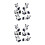 12Pcs Delicate Black Ceramic Chopsticks Supports Cutlery Holders 7