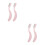 4Pcs Compact Pink Makeup Tool Eyebrow Brush and Lash Comb 5