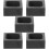 5Pcs High Stability Graphite Molds for DIY Metal Casting Black Design 9