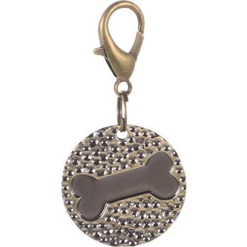5Pcs DIY Engraved Silver Dog Tags Copper Pet Id Tags for Pets 1