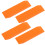 20Pcs Travel-Friendly Orange for Suede 1