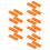 20Pcs Travel-Friendly Orange for Suede 5