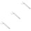 3Pcs Silver Metal Fire Sprinkler Wrench Tool Set Easy Installation 7
