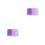 2Pcs Purple Gradient Color Ink Pad Stamps Fast-Drying 5